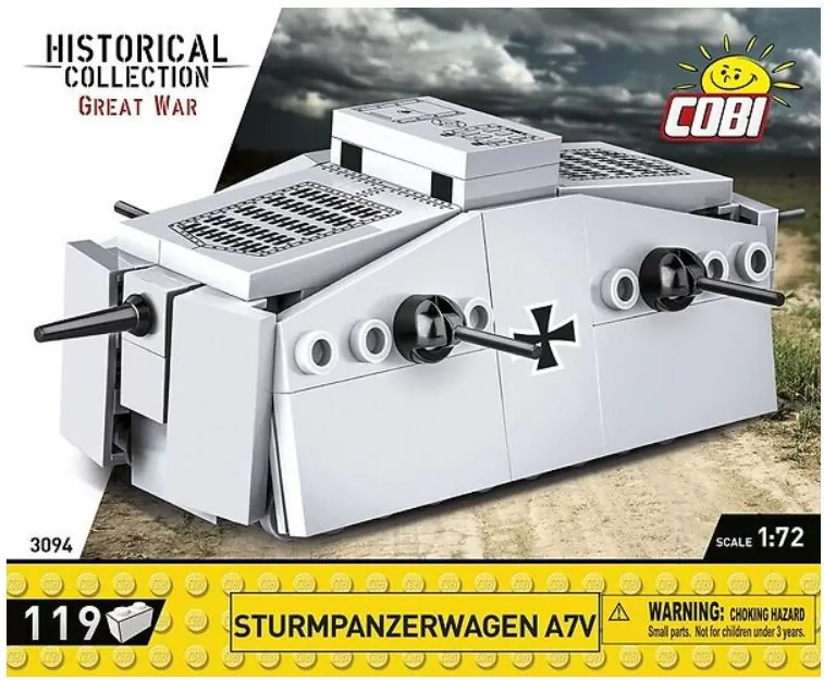 HC WWII Sturmpanzerwagen A7V - tantis.pl