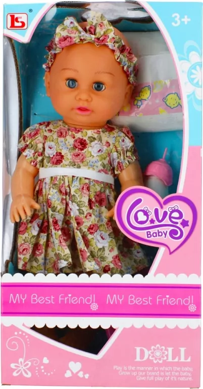 Lalka bobas z akcesoriami 40cm - tantis.pl