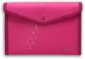Koperta na zatrzask A5 LUX różowa - tantis.pl