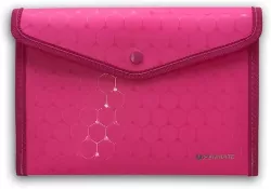 Koperta na zatrzask A5 LUX różowa