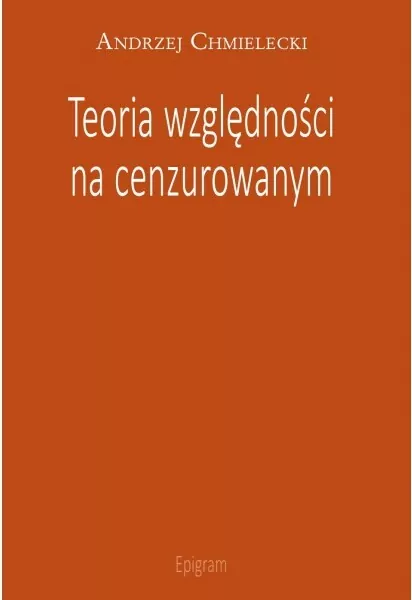 Teoria względności na cenzurowanym - tantis.pl