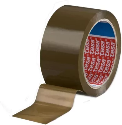 Taśma pakowa standart Solvent 66mx48mm brązowa