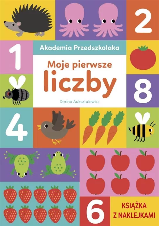 Moje pierwsze liczby. Akademia Przedszkolaka - tantis.pl