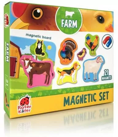 Zestaw magnesów. Farma - tantis.pl