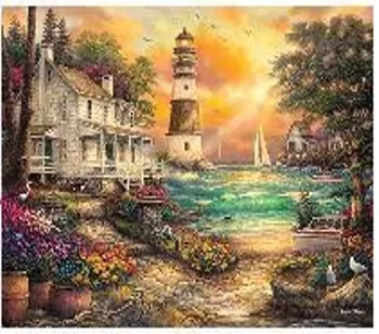 Diamentowa mozaika. Latarnia morska - tantis.pl