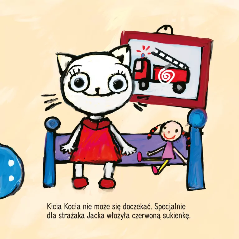 Kicia Kocia poznaje strażaka - tantis.pl
