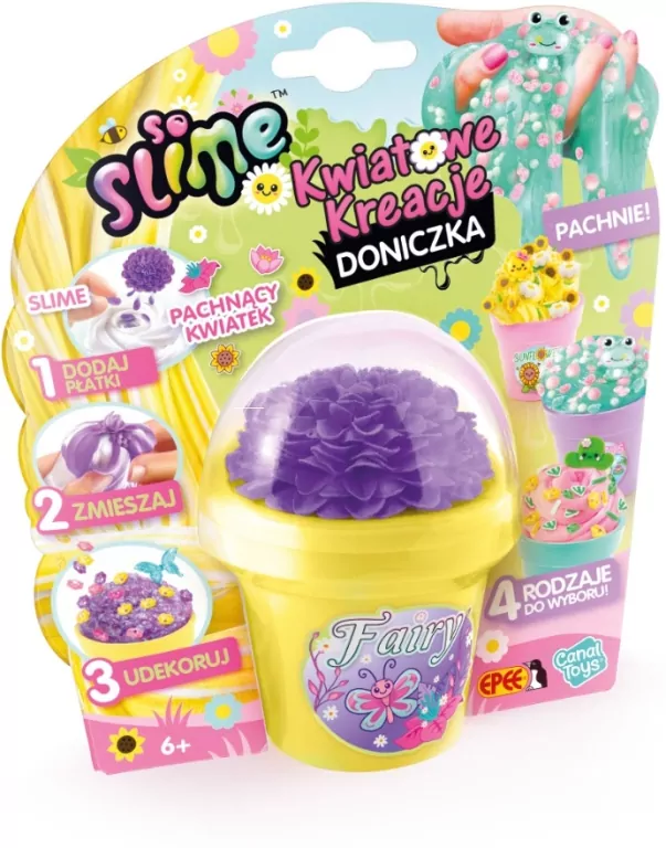 Slime Kwiatowe Kreacje - Kraina Wróżek - tantis.pl