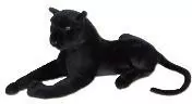 Czarna pantera leżąca 60cm - tantis.pl