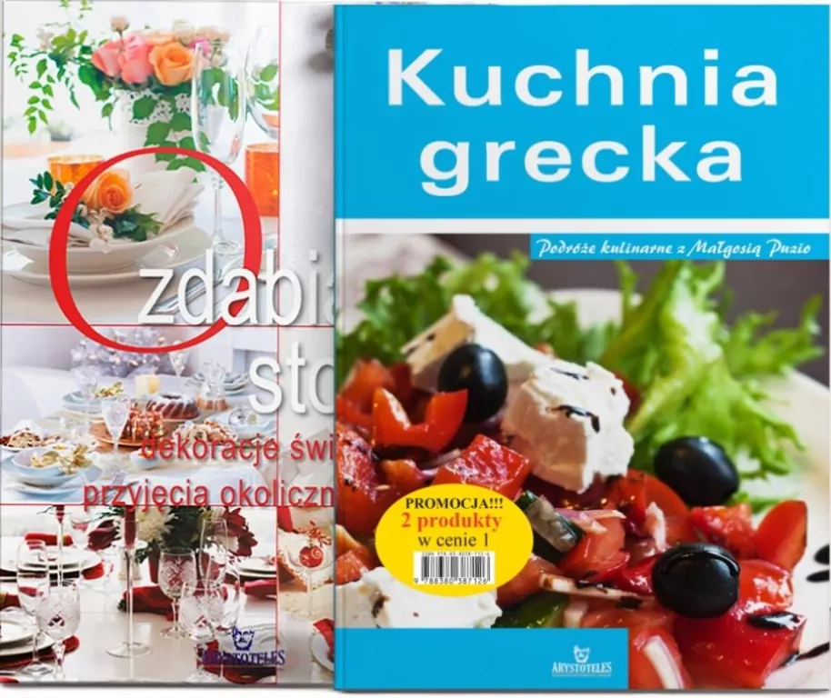Pakiet: Ozdabianie stołów + Kuchnia grecka - tantis.pl