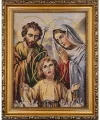 Obraz Haftowany Św. Rodzina 22x27,5cm - tantis.pl