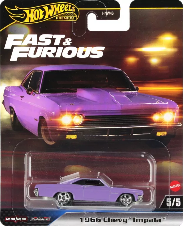 Hot Wheels Samochód Szybcy i wściekli Premium mix - tantis.pl