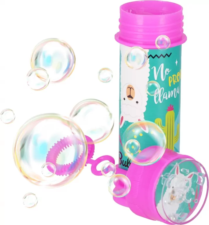 Bańki mydlane 55ml Jednorożec / Lama 509202 My Bubble p36 mix cena za 1 szt - tantis.pl