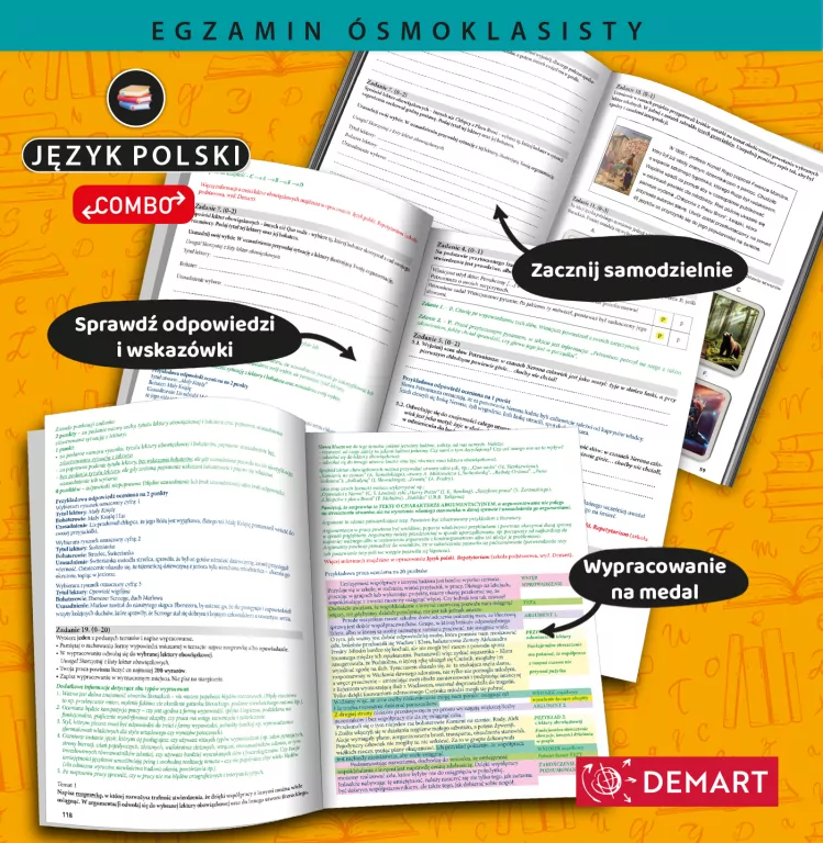 Arkusze egzaminacyjne J. polski dla 8-klasisty - tantis.pl