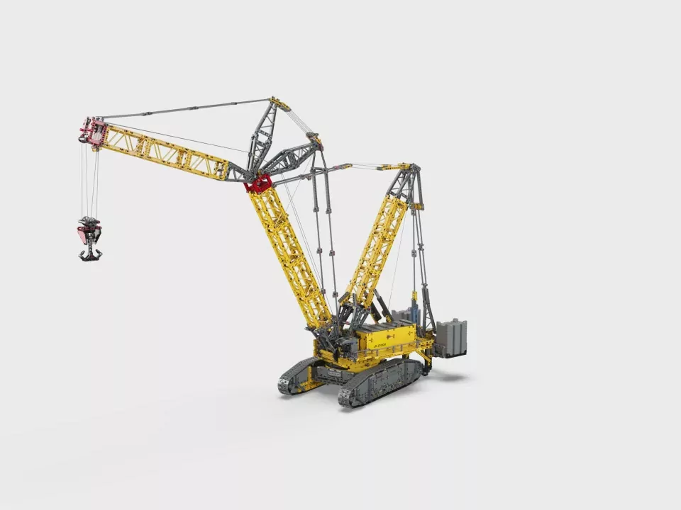 LEGO® Technic. Żuraw gąsienicowy Liebherr LR 13000. 42146 - tantis.pl