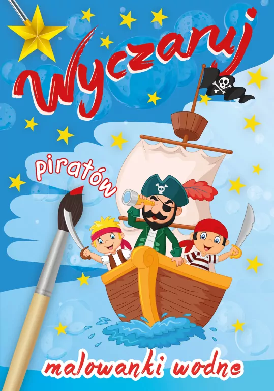 Wyczaruj piratów. Malowanki wodne - tantis.pl