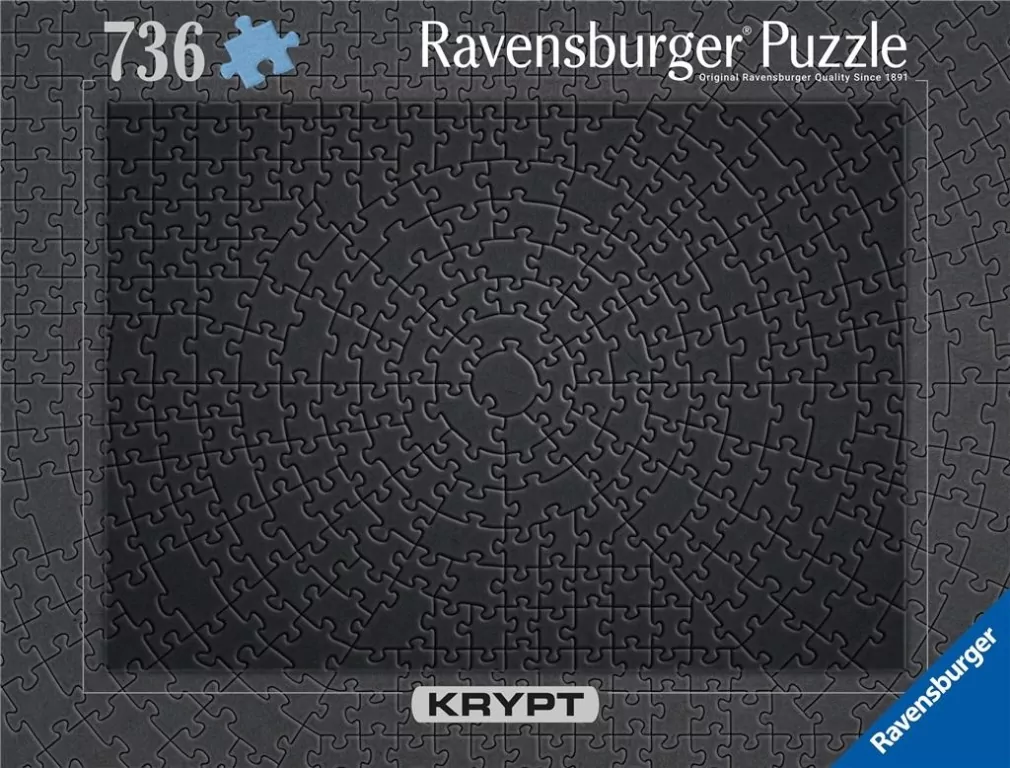 Puzzle 736 Krypt Czarne - tantis.pl