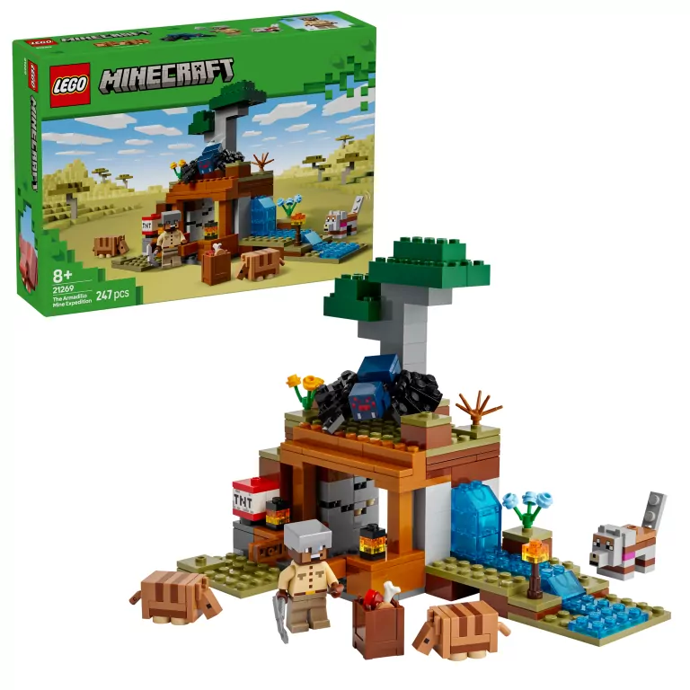 LEGO® Wyprawa do pancernikowej kopalni 21269 - tantis.pl
