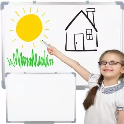 Tablica magnetyczna do zawieszenia 45x60cm biała