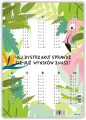 Dwustronna plansza/ściąga A4 Żyrafa - tantis.pl