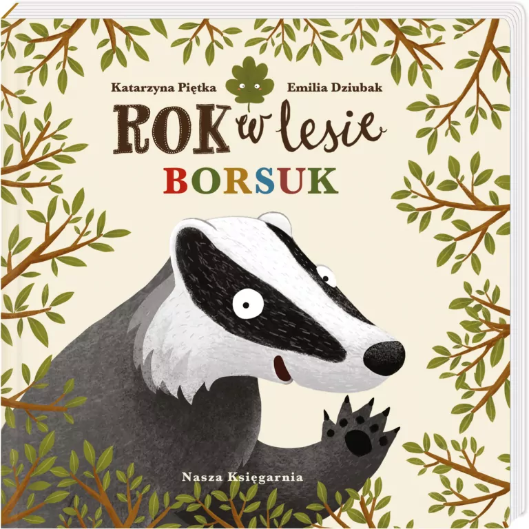 Borsuk. Rok w lesie - tantis.pl