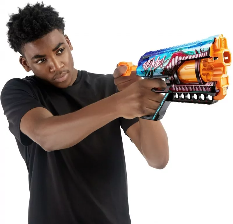 *****ZURU X-SHOT SkinsGriefer wyrzutnia12s 36561B - tantis.pl