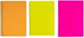 Astra. Kołozeszyt A5/80K kratka. Fluo - tantis.pl