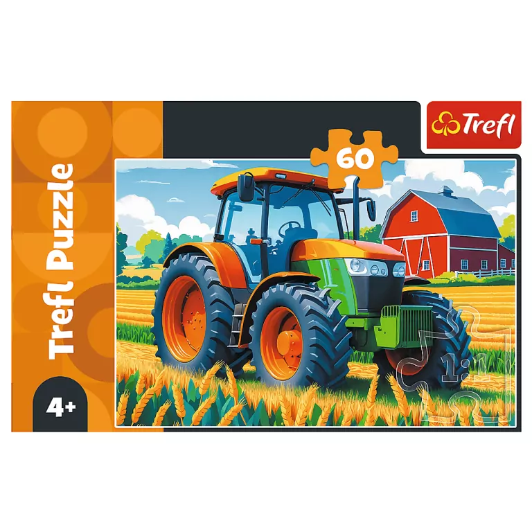 Puzzle 60 Pojazd rolnika TREFL - tantis.pl