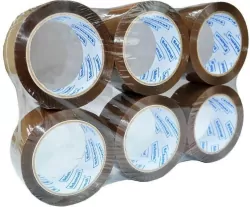 Taśma klejąca 48mmx60m. Brązowa mocna