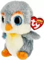 Beanie Boos Fisher - szary pingwin 15cm - tantis.pl