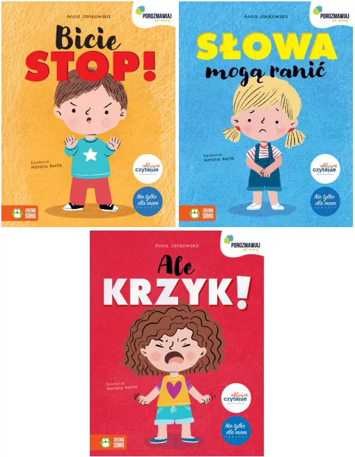Pakiet Słowa mogą ranić: Bicie STOP! / Porozmawiaj ze mną / Ale Krzyk! - tantis.pl