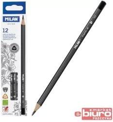 Ołówek trójkątny 6B  MILAN