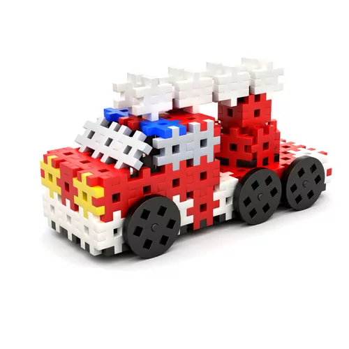 Klocki Meli Thematic Wozy Strażackie 4w1 160 elementów - tantis.pl