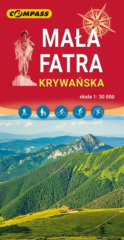 Mapa - Mała Fatra - tantis.pl