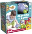 Samochodzik hipopotam i gra pamięciowa - Carotina Baby - tantis.pl