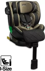 Caretero Fotelik Turox I-Size khaki (40-150cm)