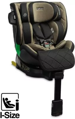 Caretero Fotelik Turox I-Size khaki (40-150cm)