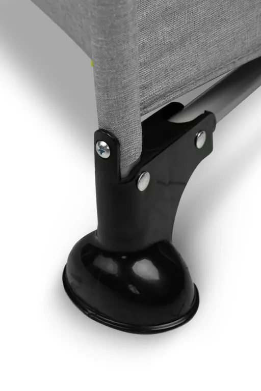 Caratero Łóżeczko turystyczne Basic szare - tantis.pl