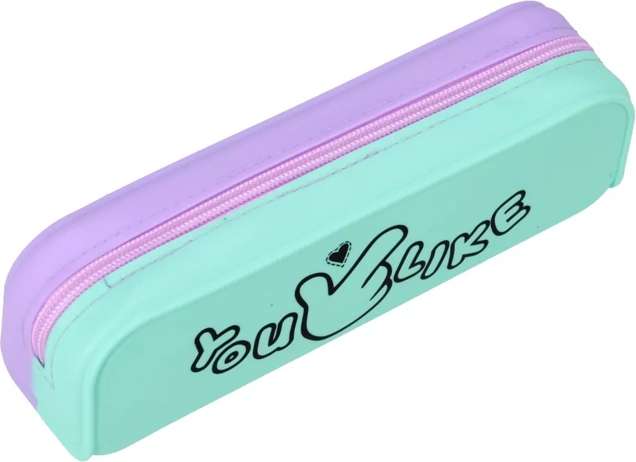 Piórnik silikon 1 zamek Likę - tantis.pl