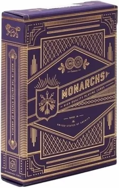 Karty Purple Monarchs BICYCLE - tantis.pl