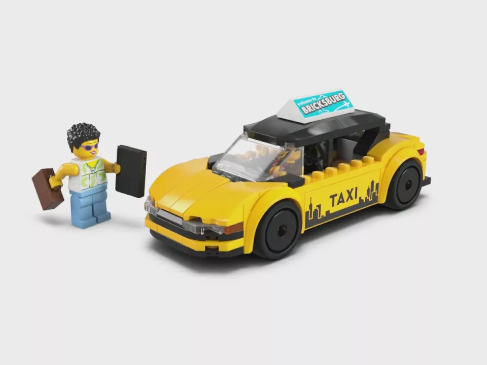 LEGO® City. Żółta taksówka 60487 - tantis.pl