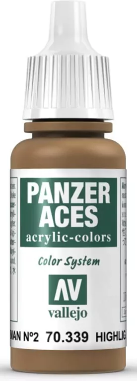 Vallejo: 70.339 - Panzer Aces - German Tank Crew Highlights II (17 ml) - tantis.pl
