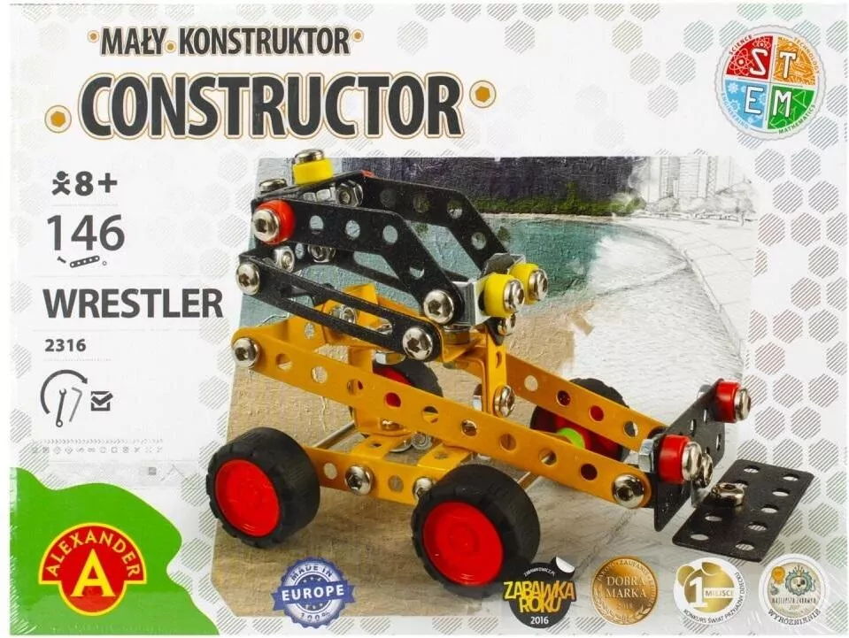 Mały Konstruktor - Wrestler 8+ - tantis.pl