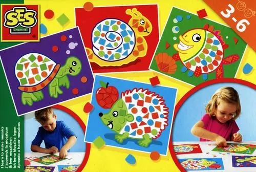 Mozaika. Duży zestaw do nauki wyklejania - tantis.pl