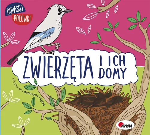 Zwierzęta i ich domy. Dopasuj połówki - tantis.pl