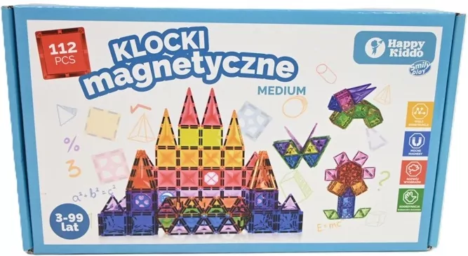 Klocki magnetyczne 112el - tantis.pl