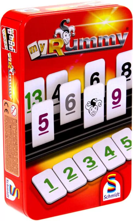 Gra Rummy w metalowej puszce - tantis.pl