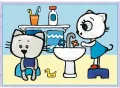 Dzień Kici Koci. Puzzle 4w1 - tantis.pl