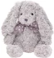 Królik szary z kokardą 28cm - tantis.pl