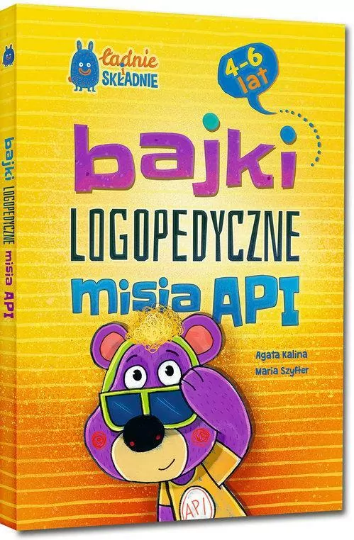 Bajki logopedyczne misia API. 4-6 lat - tantis.pl