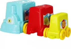 Kolejka edukacyjna zwierzaczki BAM BAM